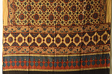 Sakhi . सखी ⁂ Ajrakh Block Printed Pure Cotton Dupatta - 40