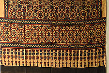 Sakhi . सखी ⁂ Ajrakh Block Printed Pure Cotton Dupatta - 43