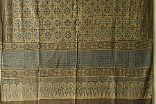 Sakhi . सखी ⁂ Ajrakh Block Printed Pure Cotton Dupatta - 52