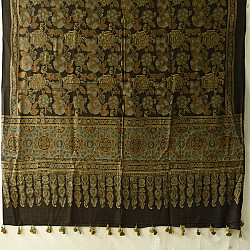 Sakhi . सखी ⁂ Ajrakh Block Printed Pure Cotton Dupatta - 53