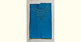 Saheli ☀ Embroidered Slub Silk Dress Material ☀ 34