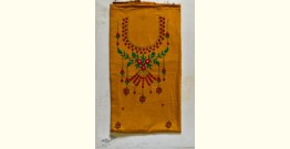 Saheli ☀ Embroidered Raw Silk Dress Material ☀ 35