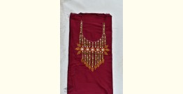 Saheli ☀ Embroidered Slub Silk Dress Material ☀ 62