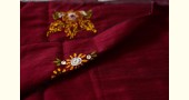 Saheli ☀ Embroidered Slub Silk Dress Material ☀ 62