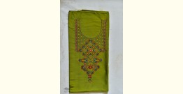 Saheli ☀ Embroidered Slub Silk Dress Material ☀ 65
