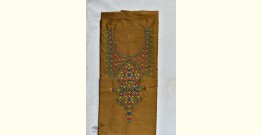 Saheli ☀ Embroidered Slub Silk Dress Material ☀ 66
