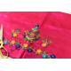 Mashru Blouse Piece - Embroidered & Mirror Work