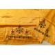 Mashru Blouse Piece - Embroidered & Mirror Work