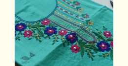Threads of Love ~ Embroidered Dress Material - Green