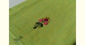 buy Embroidered Dress Material -Parrot Green