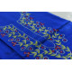 shop Hand Embroidered - kurti Material - Blue