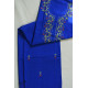 shop Hand Embroidered - kurti Material - Blue