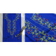 shop Hand Embroidered - kurti Material - Blue