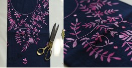Threads of Love ~ Hand Embroidered - Stitched Kurti Material