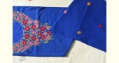 shop Embroidered Dress Material - blue