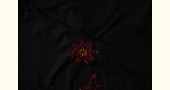 Embroidered Dress Material - Black