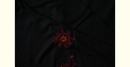 Threads of Love ☀ Embroidered Dress Material - Black