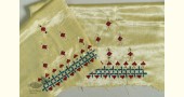 handwork mashru blouse Piece - Golden