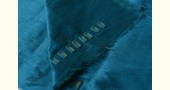 shop hand embroidered Linen kurta fabric- RAMA BLUE