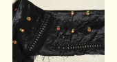 Embroidered black Blouse Piece ( Unstitched ) 