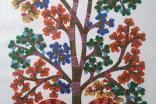 Gond Art | Canvas Painting - Gond Art ( 2 x 3 Feet )