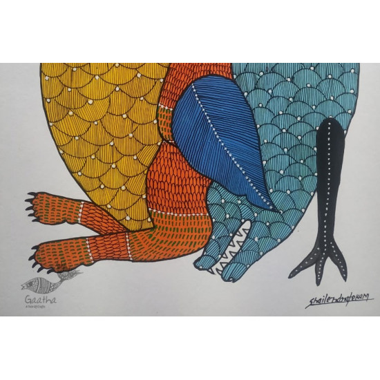 Buy Hand Painted Gond  Painting