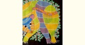 Gond Painting - indian art Wild Cat