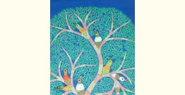 Gond Art ~ Hand Painted Gond Painting - Tree Of Life