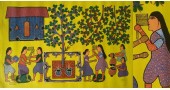 Gond Painting - indian art Village Life