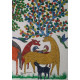 Buy Gond Painting - indian art Deer Family