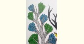 Buy Hand Painted Gond Painting - Mother deer with Baby deer