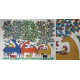 Buy Gond Painting - indian art Deer Family