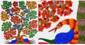 Buy Gond Painting - indian art Peahen 