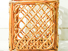 Home Decor Furniture | Woven Rattan Laundry Basket