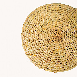 Home Decor Furniture | Rattan Trivets (Set of 6)