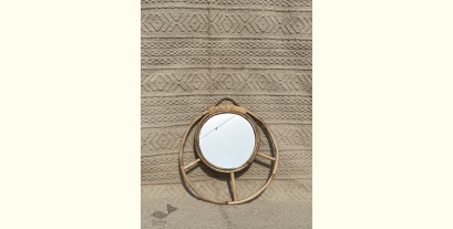 Home Decor Furniture | Cane Wood - Handmade Austere Mirror 