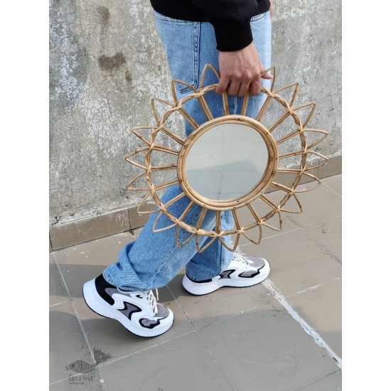 shop handmade designer home decor -  Sunflower Mirror 