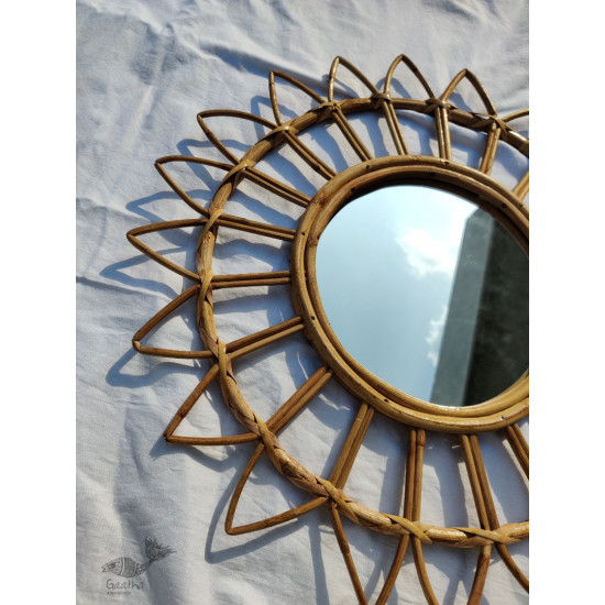 shop handmade designer home decor -  Sunflower Mirror 