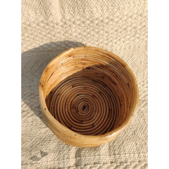 shop Cane Wood - Designer Handmade Coiled Planter