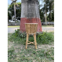 Home Decor Furniture | Cane Wood - Handmade Jaal Planter Stand 