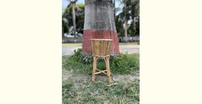 Home Decor Furniture | Cane Wood - Handmade Jaal Planter Stand 