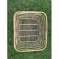 Home Decor Furniture | Cane Wood - Handmade Wicker Basket 