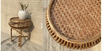 Home Decor Furniture | Cane Wood - Handmade  Cane Damroo Stool