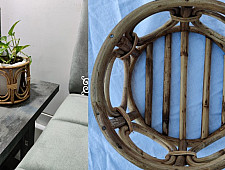 Home Decor Furniture | Cane Wood - Handmade Designer  Classic Planter