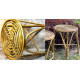 shop handmade designer Spiral Stool