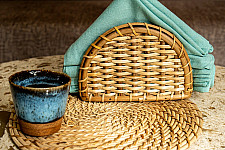 Home Decor Furniture | Rattan Napkin Holder 