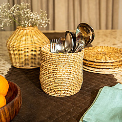 Home Decor Furniture | Rattan Cutlery Holder