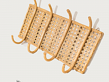 Home Decor Furniture  ~  Wicker Hook Organiser