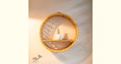 shop handmade designer home decor - Wicker Wall Shelf