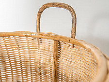 Home Decor Furniture  ~  Wicker Laundry Basket